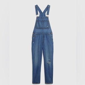 Gap Denim Overalls | Medium Wash | NWT | Size Large Tall (LT) | High-Rise